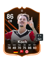 Previous version of Robin Koch