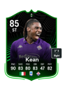 Previous version of Moise Kean