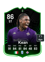 Previous version of Moise Kean