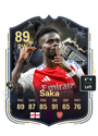Previous version of Bukayo Saka