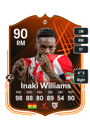 Previous version of Inaki Williams