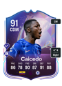 Previous version of Moises Caicedo