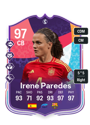 Previous version of Irene Paredes