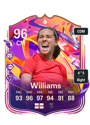 Previous version of Fara Williams