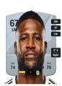Other version of Dairon Asprilla